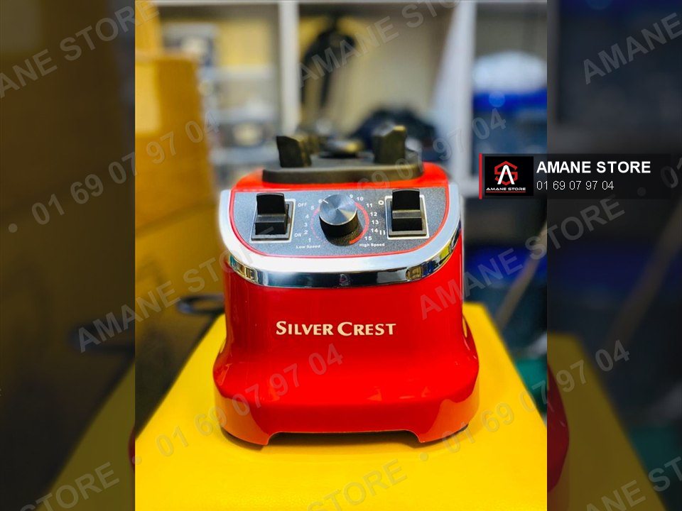 Moulinette Silver Crest rouge vue de face
