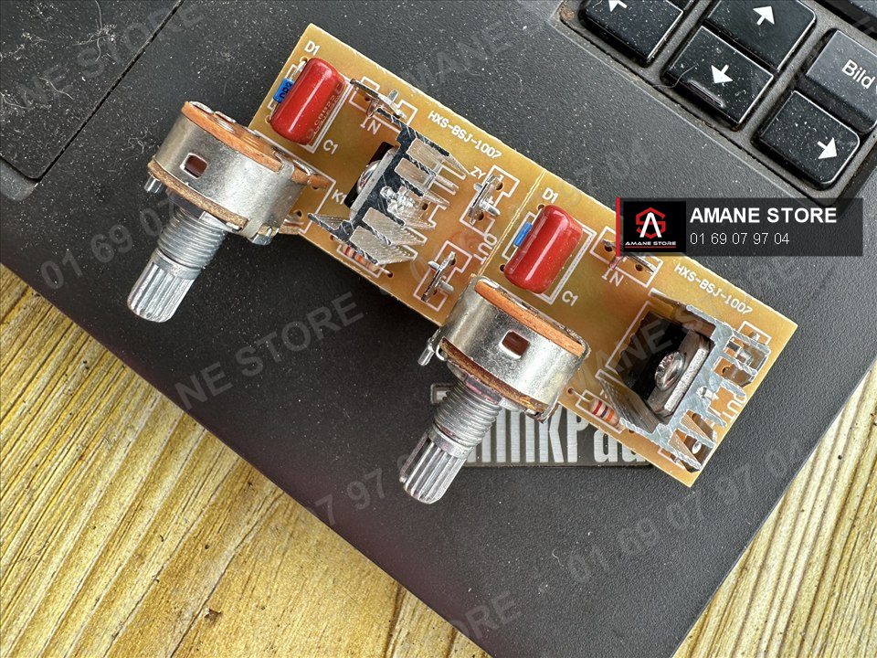 Variateur de vitesse à potentiomètre pour moteur cuivre, référence HXS-BSJ-1007